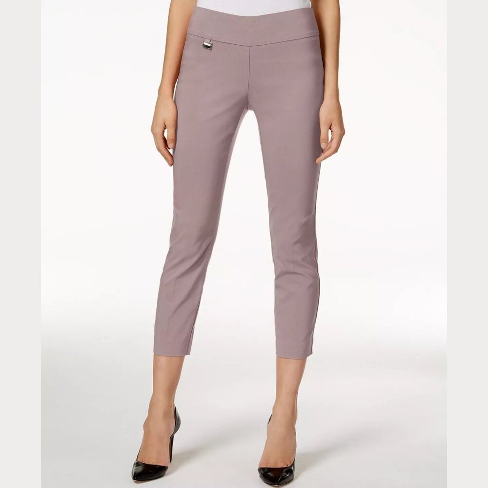 New Alfani Pull-On Capri with Tummy-Control Beige US Size 10P, 12